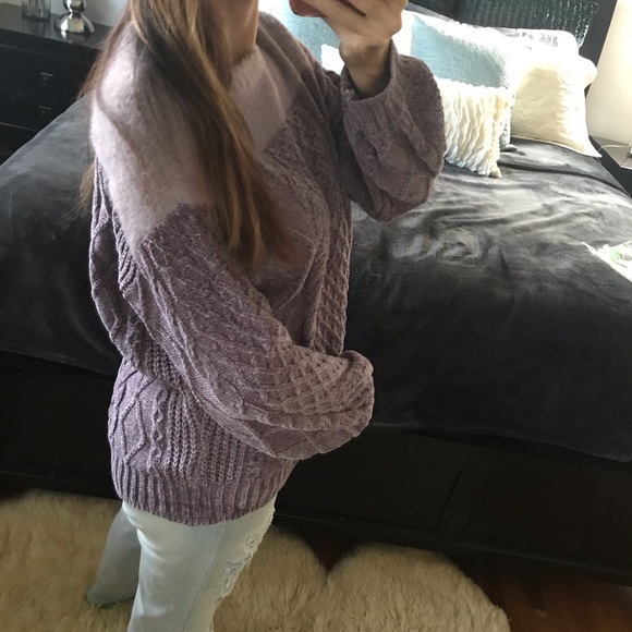 LAST Fuzz and Chenille Pullover Sweater - Picture 2 of 7